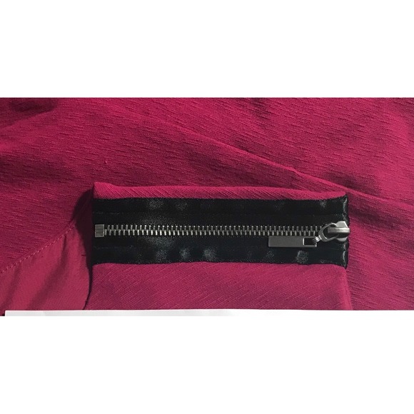 Diane Von Furstenberg Marchona Dress size 2 Pink Draped Pleated Sleeveless - Picture 4 of 9